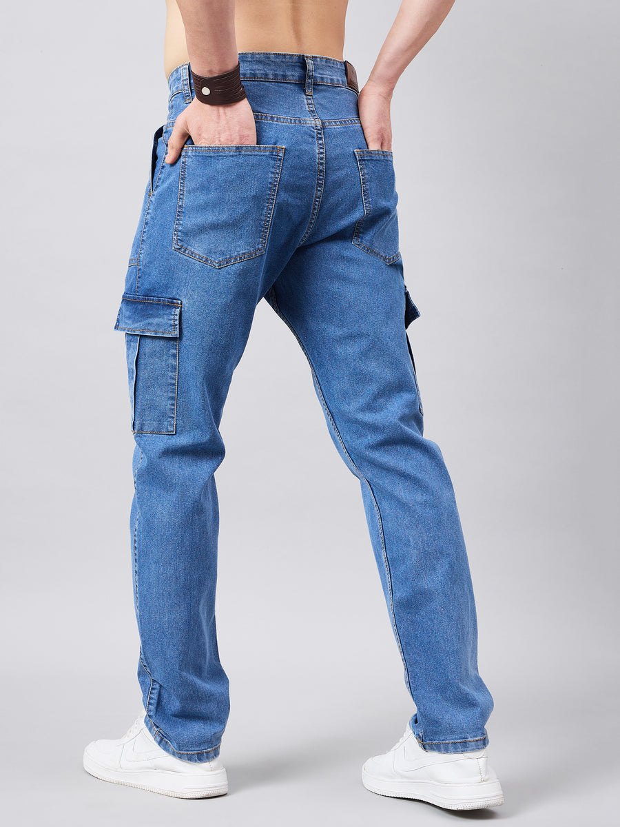 026 studios krush flare denim cargo（Men