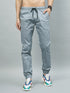 Men's Relaxed Grey Cotton Jogger Trouser