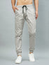 Men's Relaxed Light Grey Cotton Jogger Trouser