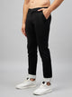 Men's Relaxed Black Cotton Trousers