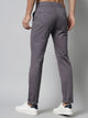 Men's Grey Pure Cotton Trousers