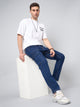 Men's Blue Baggy Denim Cargo