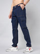 Men's Blue Baggy Denim Cargo