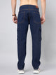 Men's Blue Baggy Denim Cargo