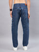 Men's Blue Baggy Denim Cargo