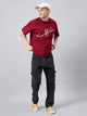 Men's Black Baggy Denim Cargo