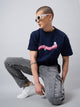 Men's Light Grey Baggy Denim Cargo