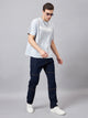 Men's Dark Blue Baggy Fit Jeans