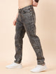 Men's Grey Baggy Fit Jeans