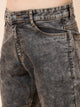 Men's Grey Baggy Fit Jeans