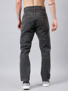 Men's Grey Baggy Fit Jeans