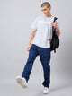 Men's Dark Blue Baggy Fit Jeans