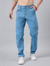 Men's Light Blue Baggy Fit Jeans