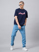 Men's Light Blue Baggy Fit Jeans