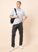 Men's Dark Grey Baggy Fit Jeans