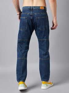 Men's Blue Baggy Fit Jeans