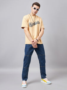 Men's Blue Baggy Fit Jeans