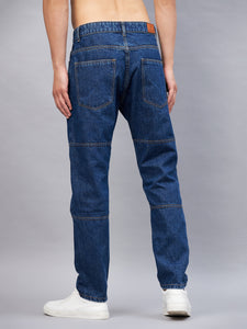 Men's Blue Baggy Fit Jeans