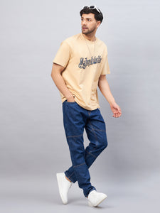 Men's Blue Baggy Fit Jeans