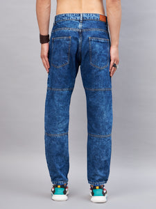 Men's Blue Baggy Fit Jeans