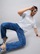 Men's Blue Baggy Fit Jeans