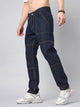 Men's Dark Blue Baggy Fit Jeans