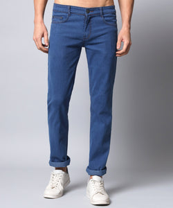 Men's Blue Relax Fit Jeans