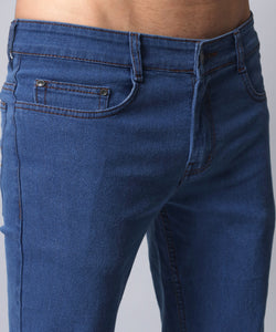 Men's Blue Relax Fit Jeans