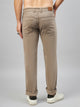 Men's Beige Relaxed Fit Jeans