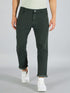 Men's Dark Green Relax Fit Jeans