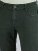 Men's Dark Green Relax Fit Jeans