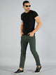 Men's Green Relax Fit Jeans