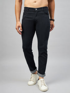 Men's Black Relax Fit Jeans