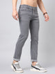 Men's Light Grey Slim Fit Jeans