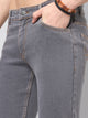 Men's Light Grey Slim Fit Jeans