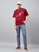 Men's Blue Cotton Cargo Trousers