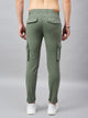 Men's Green Cotton Cargo Trousers