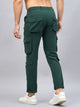 Men's Dark Green Cotton Cargo Trousers