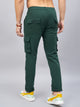 Men's Dark Green Cotton Cargo Trousers