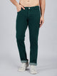 Men's Dark Green Relax Fit Jeans