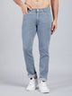 Men's Light Grey Relax Fit Jeans