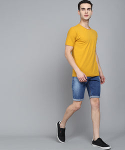 Men's Blue Denim Shorts