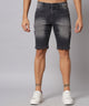 Men's Grey Denim Shorts