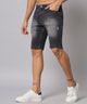 Men's Grey Denim Shorts