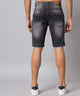 Men's Grey Denim Shorts