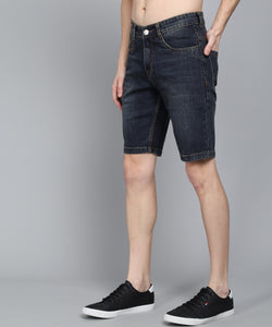 Men's Blue Denim Shorts