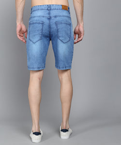 Men's Light Blue Denim Shorts