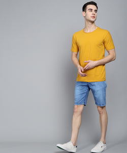 Men's Light Blue Denim Shorts