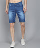 Men's Blue Denim Shorts