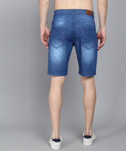 Men's Blue Denim Shorts